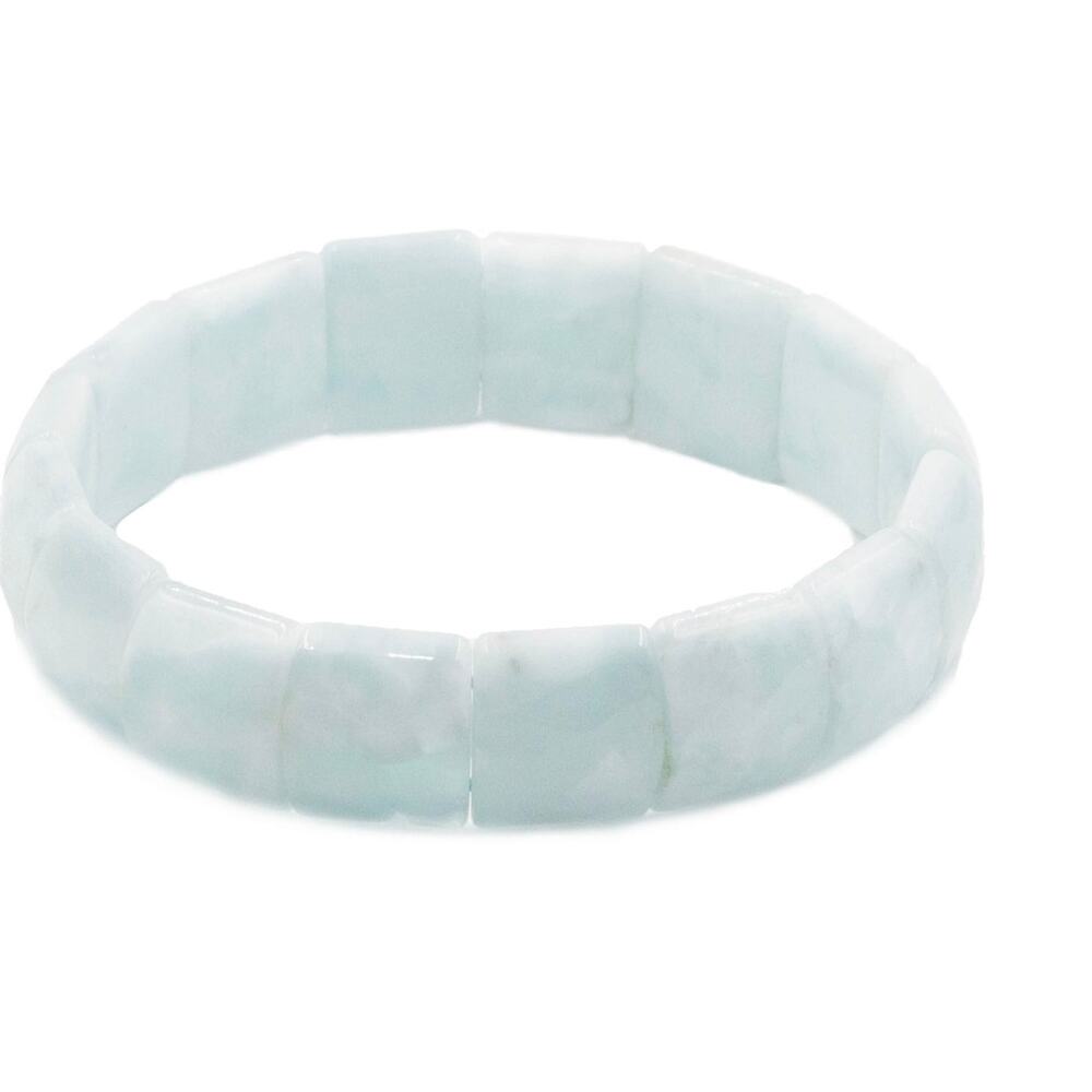 Angelite Stone Amazing Bracelet Kinsley Armelle! Brand New box dustbag